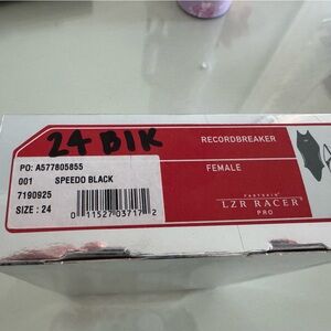 Women Lzr racer pro tank suit new in box size 24